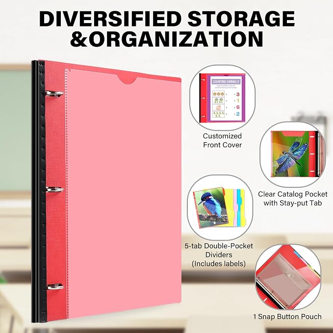 WOT I Telescoping Project Organizer, Refillable Binder - Image 5