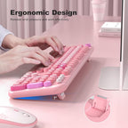 MOFII Wireless Keyboard and Mouse Combo, Full Size 2.4G Plug and Play - Image 4