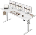 Agilestic Electric Standing Desk, Large 63 x 24 Inches Height Adjustable Desk by Agilestic