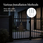 Solar Wall Mount Mailbox for Outside - Image 4
