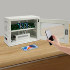 QUEWATSA Cell Phone Charging Station, 20-Device Rechargeable Mobile Phones - Image 5