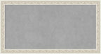 Amanti Art Silver Framed Magnetic Board 14x26 Small Vision Board by AmantiArt
