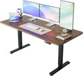 HUANUO 63 x 28 inch Electric Standing Desk Adjustable Height, 4 Memory Height by HUANUO