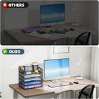 Marbrasse 5 Tier Paper Organizer - Image 6