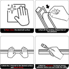 YECAYE 157in Cable Management, Cord Organizer, Easy Install Self-Adhesive Cord - Image 5