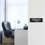Personalized Acrylic Door Name Plate - Image 4