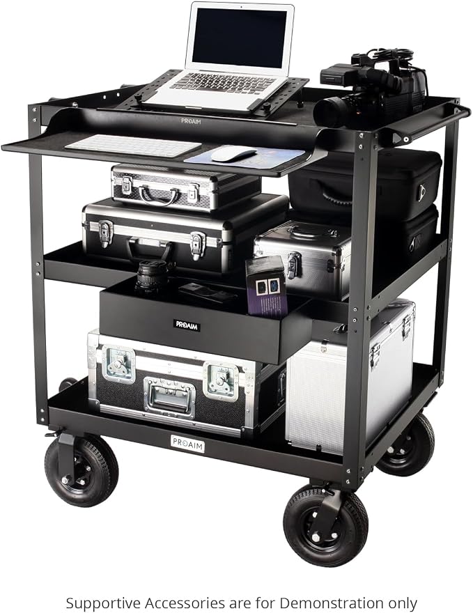 PROAIM Bowado 36" Video Camera Production Cart - Image 8