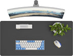 DAWNTREES Desk Mat Protector, PU Leather Desk Pad, Non Slip, Large Mouse Pad by PremiumDeskPadatDawnTrees