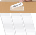 Jeyiour 100 Pcs Label Holders Adhesive Nameplate Pockets Storage Bin Labels by Jeyiour