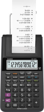 Casio HR-10RC Mini Desktop Printing Calculator | Portable | 12-Digit Display | - Image 2