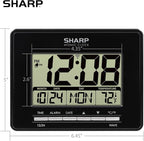 Sharp Atomic Desktop Clock – Auto Set Digital Alarm Clock - Image 5