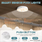 3 Colors Temperatures LED Closet Light Motion Sensor Step Light Compatible - Image 4