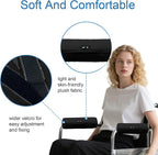 SPRING SEAON Wheelchair Armrest Covers 2 Pack Soft Memory Foam Wheelchair - Image 2
