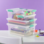 Sterilite Clip Box, Stackable Small Storage Bin - Image 7