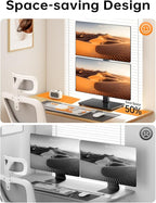 Dual Monitor Stand, FreeStanding Desk Stand - Image 7