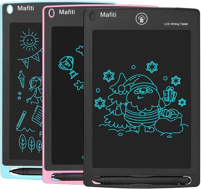 Mafiti 3 Pack LCD Writing Tablet 8.5 Inch Electronic Drawing Pads Doodle Board by Mafiti