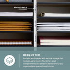 Safco Literature Organizer, 24 Compartments, Office and Classroom Mailbox - Image 3
