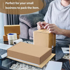 Eupako 13x10x2" Brown Shipping Boxes Corrugated Box Mailers 20 Pack Cardboard - Image 6