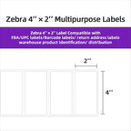AveneMark 12 Rolls 4" x 2" Direct Thermal Labels - Image 3