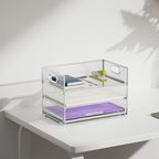 Marbrasse 3 Tier Paper Organizer Letter Tray, Mesh File Organizer - Image 6