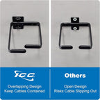ICC 3” Metal Cable Management Ring, Rack or Wall Mount - Image 4