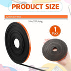 AmazingSpark Magnetic Tape Roll Thin Strips, 1/4 Inch x 33 Feet Magnetic Board - Image 2