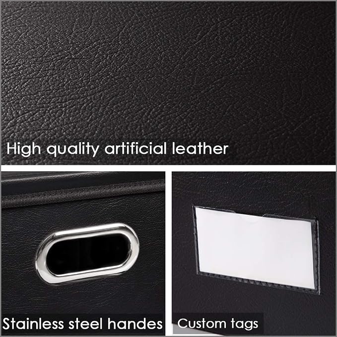PRANDOM Large Foldable Storage Bins - Image 4