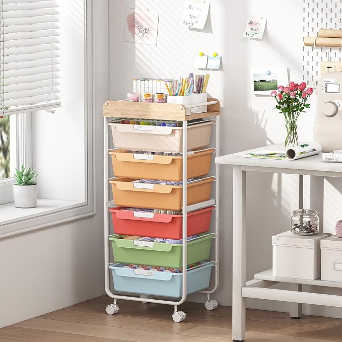 Rolling Storage Utility Cart - Image 2