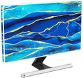 Baocicco Royal Blue Marble Waterproof TV Cover 70 Inch Creative Design Monitor by Baocicco