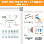 H-Qprobd White Board Dry Erase Whiteboard - Image 4