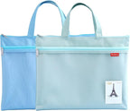 Pendancy Mesh Zipper Pouch 11x13.7 in, A4 Size Foldable Document Storage by Pendancy