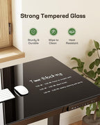 Marsail Glass Standing Desk - Image 4
