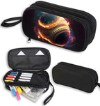 AnySmic Baseball Pencil Case for Boys and Girls, Large Pencil Pouch for Kids by AnySmic