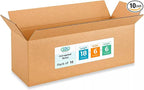 IDL Packaging - B-1866-10 Long Corrugated Shipping Boxes 18"L x 6”W x 6"H - by IDLPackaging