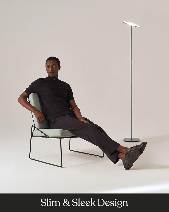 Brightech Sky LED Floor lamp, Torchiere Super Bright Floor Lamp - Image 8