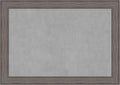 Amanti Art Grey Framed Magnetic Board 29x41 Large Vision Board by AmantiArt