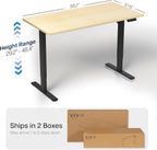 VIVO Electric 55 x 28 in Standing Desk, Memory Height Adjustment, 1B Series - Image 3