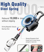 Autonomier 1Pack Heavy Duty Retractable Keychain, Unbreakable Embedded Body - Image 3