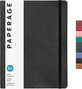 PAPERAGE Softcover Lined Journal Notebook, 176 Pages, Large B5 College Ruled by PAPERAGE