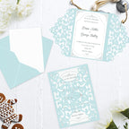 100 Sheets Blue Shimmer Cardstock 8.5 x 11 Metallic Paper, Goefun 80lb Card - Image 8