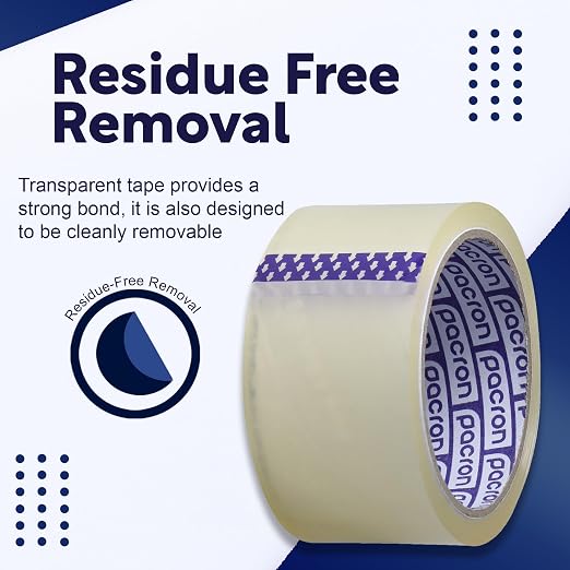 Clear Packing Tape -12 Heavy-Duty Wrapping Tape - Image 4