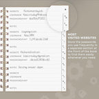 Clever Fox Password Book Spiral – Internet Address & Password Organizer - Image 4