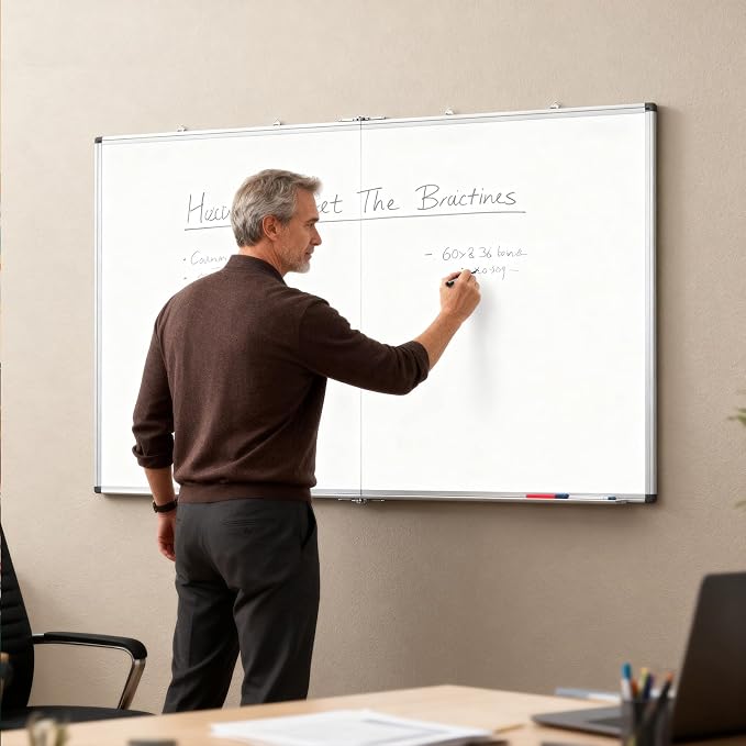 60x36 Inch Large Magnetic Dry Erase Whiteboard - Image 6