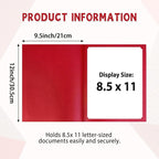 gisgfim 15Pcs Certificate Holders Diploma Covers Single Sided Gold Foil Border - Image 2