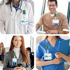 Cute Dinosaur Pediatric Nurse Badge Reel, Retractable ID Card T-Rex Badge - Image 4