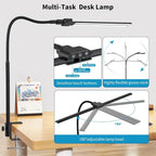 KableRika Desk lamp, Double Head LED Desk Lamp - Image 7