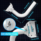 UeeVii 4-Pack Universal Wireless Bridge Bracket Mount, Pole and Wall-Mounted - Image 4