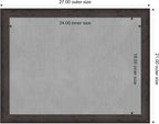 Amanti Art Black Framed Magnetic Board 21x27 Medium Vision Board - Image 4