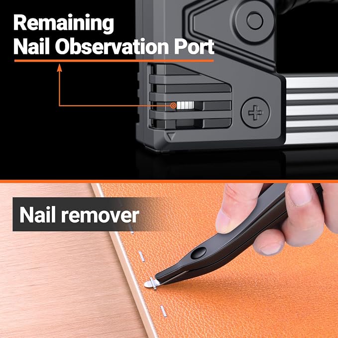 Preciva Self-Adjusting Staple Gun Kit- Heavy Duty Manual Stapler - Image 6