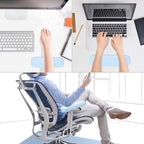 MOSISO Chair Armrest Pads, Memory Foam Home/Office Chair Arm Rest Covers Comfy - Image 5